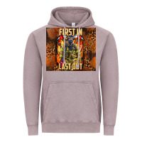 Vintage Zinc first in last out firefighter Vintage Hoodie - AdoDesignShop