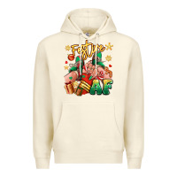 Sandshell festive af christmas caucasian girl sneakers Premium Hoodie - RanaPortraitStore