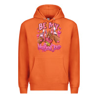 Carrot be my valentine afro girl sneakers Premium Hoodie - RanaPortraitStore