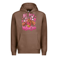Chestnut be my valentine afro girl sneakers Premium Hoodie - RanaPortraitStore