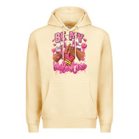 Pina Colada be my valentine afro girl sneakers Premium Hoodie - RanaPortraitStore