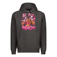 Smoke be my valentine afro girl sneakers Premium Hoodie - RanaPortraitStore