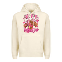 Tofu be my valentine afro girl sneakers Premium Hoodie - RanaPortraitStore