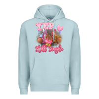 Blue Mist Yep still single heels and sneakers afro girl Premium Hoodie - RanaPortraitStore