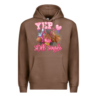 Chestnut Yep still single heels and sneakers afro girl Premium Hoodie - RanaPortraitStore