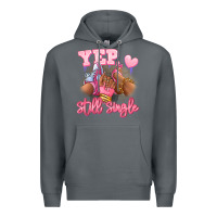 Rock Yep still single heels and sneakers afro girl Premium Hoodie - RanaPortraitStore