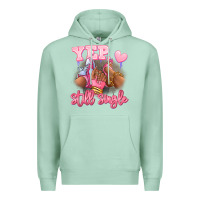 Seafoam Yep still single heels and sneakers afro girl Premium Hoodie - RanaPortraitStore