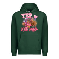 Sports Green Yep still single heels and sneakers afro girl Premium Hoodie - RanaPortraitStore