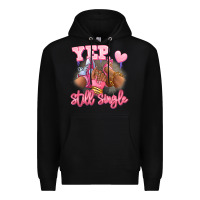 Black Yep still single heels and sneakers afro girl Premium Hoodie - RanaPortraitStore