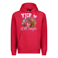 Cardinal Yep still single heels and sneakers afro girl Premium Hoodie - RanaPortraitStore