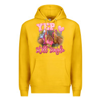 Lemon Yep still single heels and sneakers afro girl Premium Hoodie - RanaPortraitStore