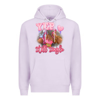 Lilac Yep still single heels and sneakers afro girl Premium Hoodie - RanaPortraitStore
