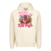 Tofu Yep still single heels and sneakers afro girl Premium Hoodie - RanaPortraitStore
