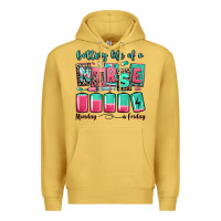 Antique Gold battery life of a nurse Premium Hoodie - RanaPortraitStore