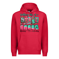 Cardinal battery life of a nurse Premium Hoodie - RanaPortraitStore