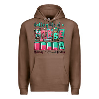 Chestnut battery life of a nurse Premium Hoodie - RanaPortraitStore