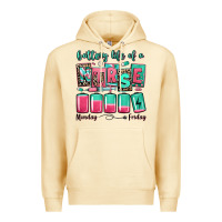 Pina Colada battery life of a nurse Premium Hoodie - RanaPortraitStore