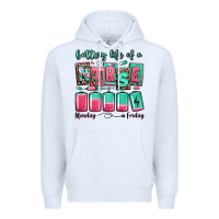 White battery life of a nurse Premium Hoodie - RanaPortraitStore