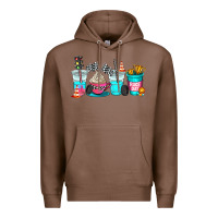 Chestnut race day coffe cup Premium Hoodie - AdoDesignShop