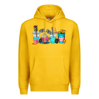 Lemon race day coffe cup Premium Hoodie - AdoDesignShop
