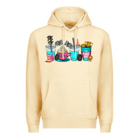 Pina Colada race day coffe cup Premium Hoodie - AdoDesignShop