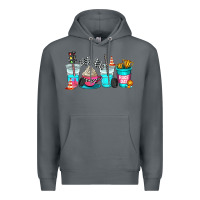 Rock race day coffe cup Premium Hoodie - AdoDesignShop