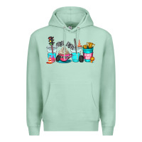 Seafoam race day coffe cup Premium Hoodie - AdoDesignShop