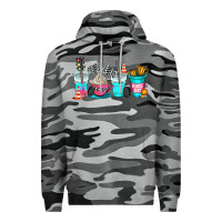 Slate Camo race day coffe cup Premium Hoodie - AdoDesignShop