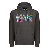 Smoke race day coffe cup Premium Hoodie - AdoDesignShop