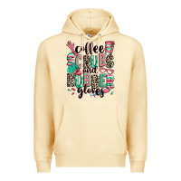 Pina Colada coffee scrubs and rubber gloves Premium Hoodie - RanaPortraitStore