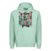 Seafoam coffee scrubs and rubber gloves Premium Hoodie - RanaPortraitStore