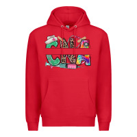 Red custom name cna nurse Premium Hoodie - RanaPortraitStore