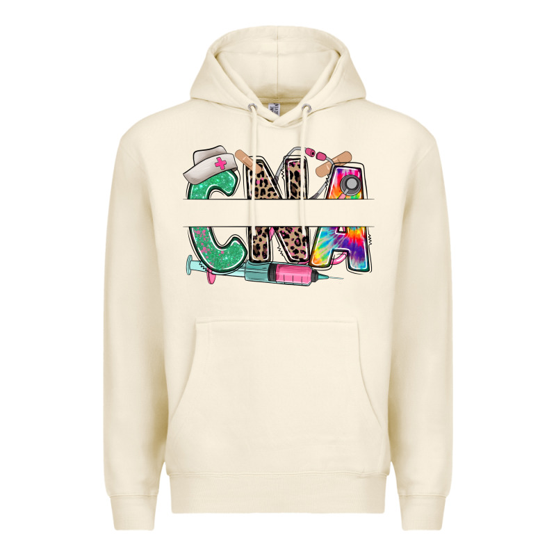 Custom Name Cna Nurse Premium Hoodie by RanaPortraitStore | Teevron