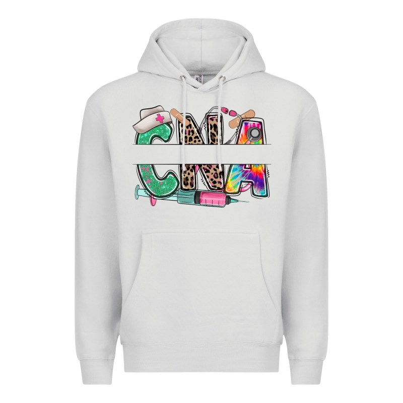 Custom Name Cna Nurse Premium Hoodie by RanaPortraitStore | Teevron