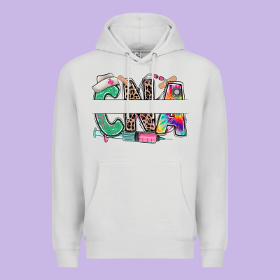 Custom Name Cna Nurse Premium Hoodie Designed By Ranaportraitstore