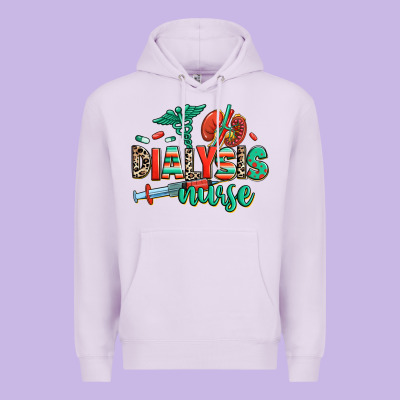 Dialysis Nurse Premium Hoodie Designed By Ranaportraitstore