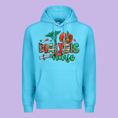 Dialysis Nurse Premium Hoodie Designed By Ranaportraitstore