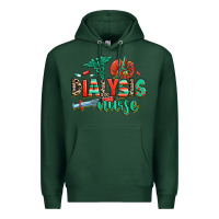 Sports Green dialysis nurse Premium Hoodie - RanaPortraitStore