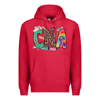 Cardinal cna nurse tie dye leopard Premium Hoodie - RanaPortraitStore