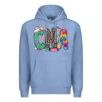 Colony Blue cna nurse tie dye leopard Premium Hoodie - RanaPortraitStore