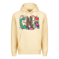 Pina Colada cna nurse tie dye leopard Premium Hoodie - RanaPortraitStore