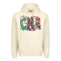 Sandshell cna nurse tie dye leopard Premium Hoodie - RanaPortraitStore