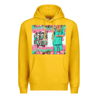 Lemon coffee scrubs rubber gloves nurse Premium Hoodie - RanaPortraitStore