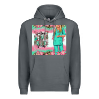 Rock coffee scrubs rubber gloves nurse Premium Hoodie - RanaPortraitStore