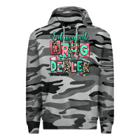 Slate Camo educated drug dealer nurse life Premium Hoodie - RanaPortraitStore