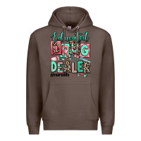 Coffee educated drug dealer nurse life Premium Hoodie - RanaPortraitStore