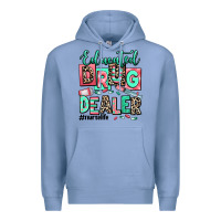 Colony Blue educated drug dealer nurse life Premium Hoodie - RanaPortraitStore