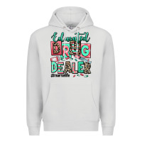Dove Grey educated drug dealer nurse life Premium Hoodie - RanaPortraitStore