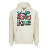 Oatmeal Heather educated drug dealer nurse life Premium Hoodie - RanaPortraitStore