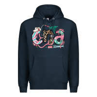 Navy floral cna certified nursing assistant Premium Hoodie - RanaPortraitStore
